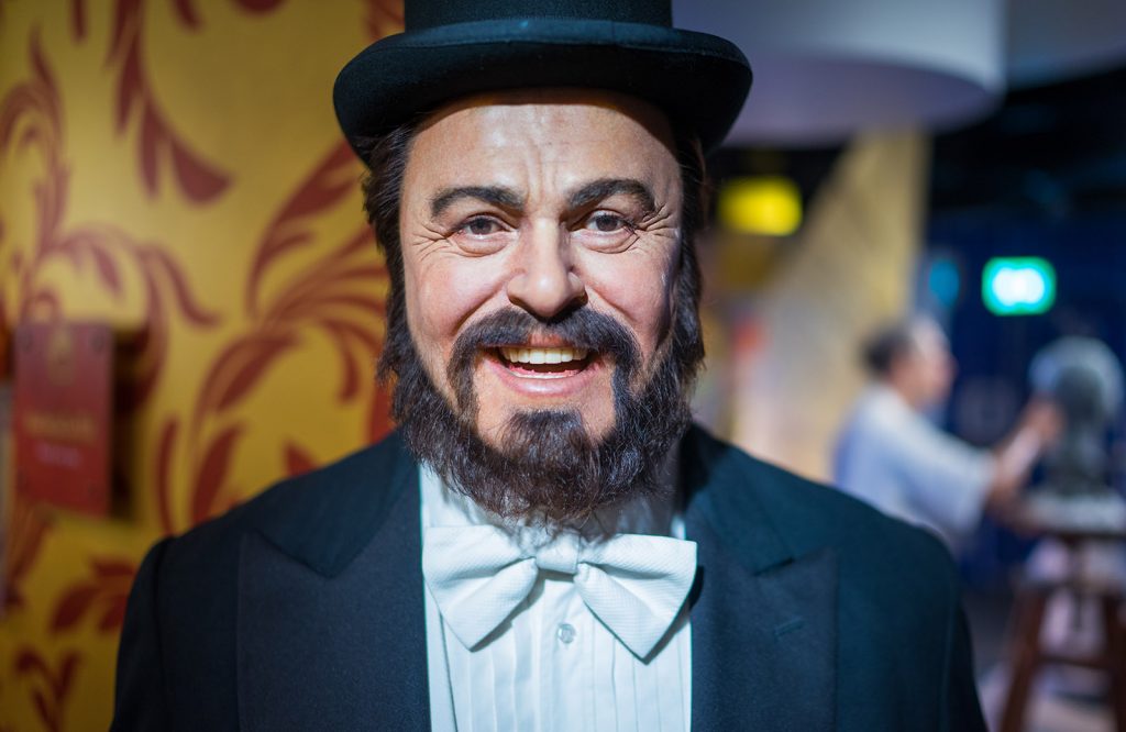 Pavarotti Madame Tussauds Bangkok