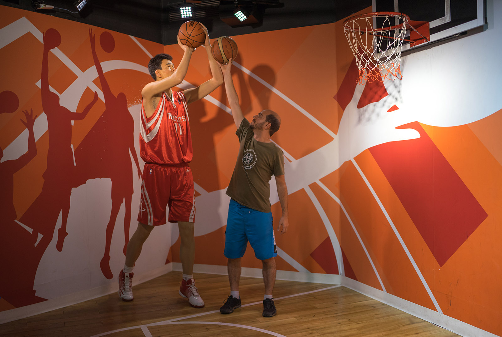 Yao Ming Madame Tussauds Bangkok